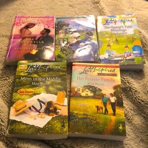 🔹4 for $30 Lot of 5 Love Inspired Inspirational Romance Books